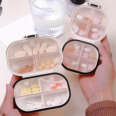 PillBox 1+1 GRATIS: Veilige Draagbare En Handige Pillenorganizer Opslagdoos