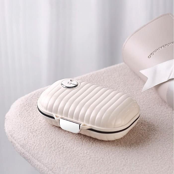 PillBox 1+1 GRATIS: Veilige Draagbare En Handige Pillenorganizer Opslagdoos