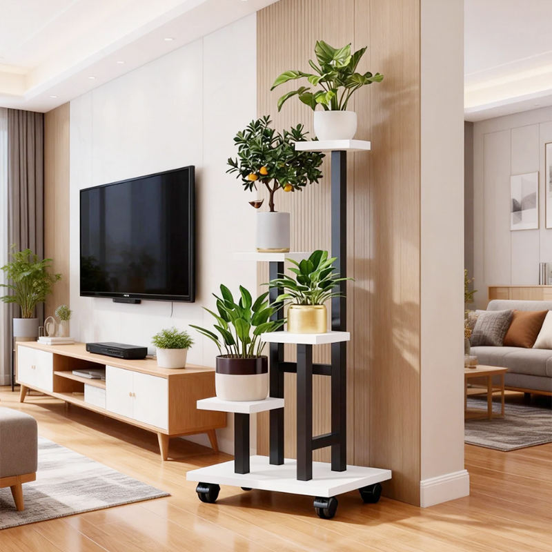 Globetrek° PlantStand: Ruimtebesparende Multi-Tier Plantdisplaystand