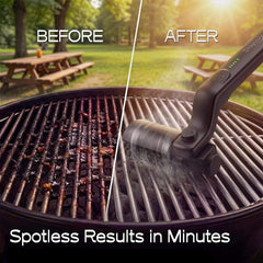 Globetrek° PowerBrush: Elektrische Power Grill Reiniger Rotating Diepe Reinigingsborstel