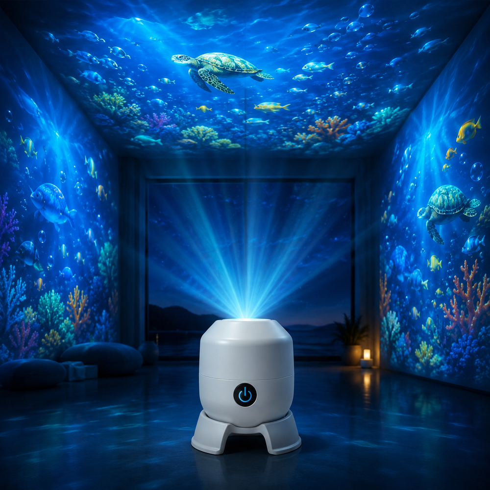 Ledsen™ RoomProjector: Rustgevende, Vredevolle En Creatieve Kamprojector