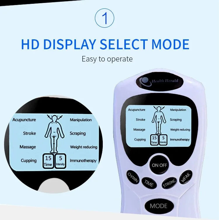 PulseTherapy - Digitale Spierstimulator Pulse Therapie Massager Apparaat