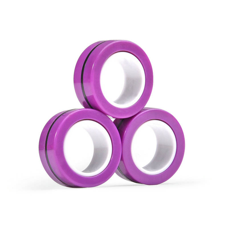 Kletshuts™ FidgetRing 1+1 GRATIS: Stressverlichtende Fidget Magnetische Spinner Ring Speelgoed