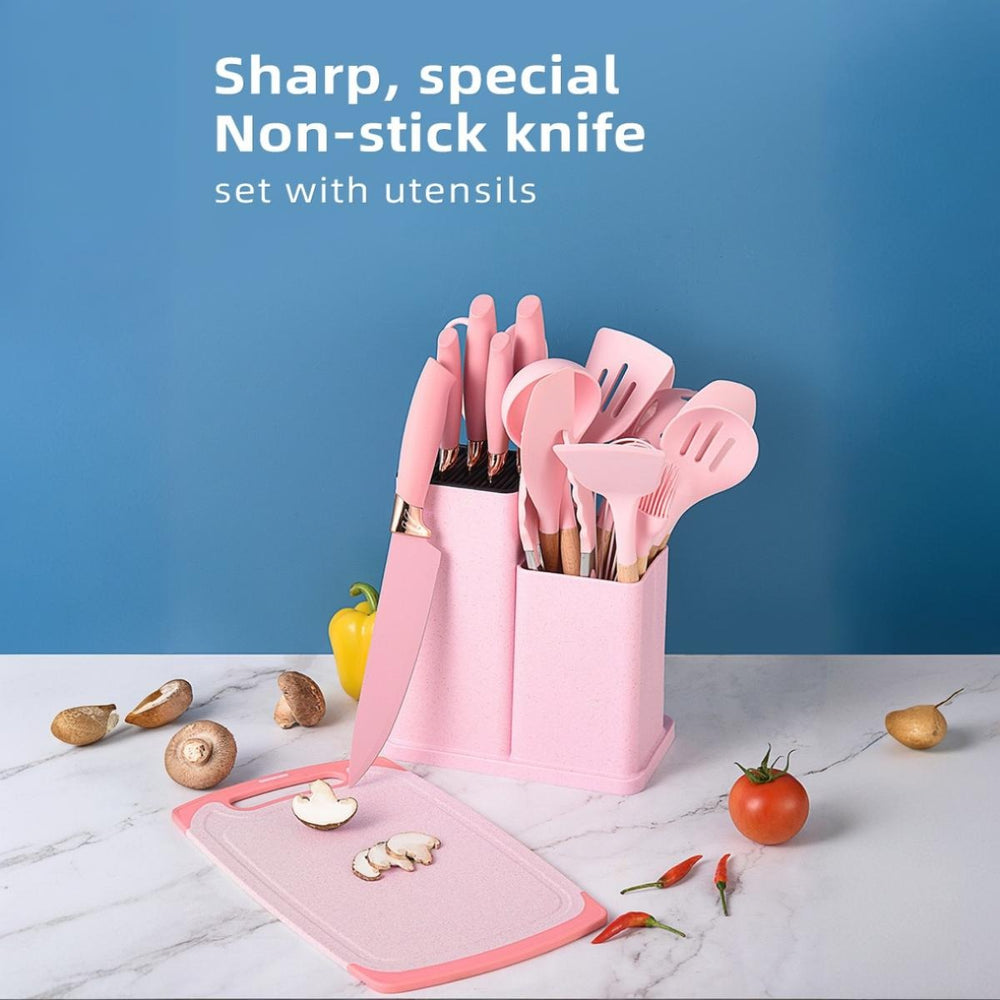 Globetrek° KitchenwareSet: Hittebestendige Kookgerei Silicone Keukengerei Set