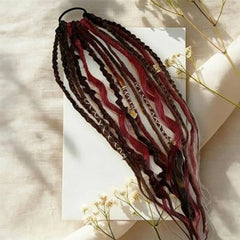Rose® BraidedExtensions: Natuurlijke Vlechtuitziende Haar Ponytail Design Extensions