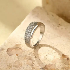Jewelance™ AdjustableRing 1+1 GRATIS – Elegant Dames Mode Sprankelend Strass Verstelbaar Ring