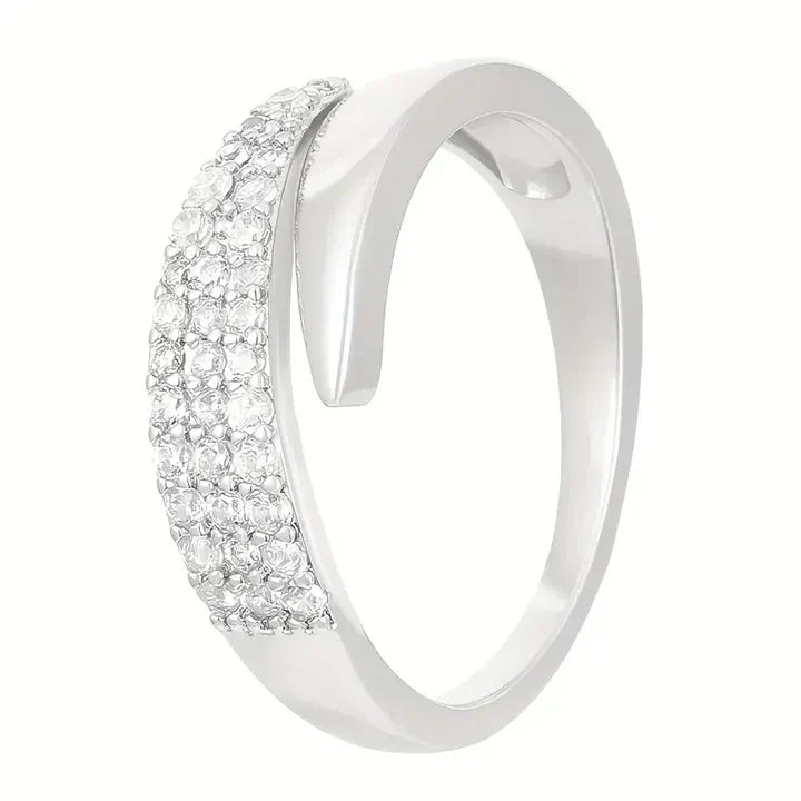 Jewelance™ AdjustableRing 1+1 GRATIS – Elegant Dames Mode Sprankelend Strass Verstelbaar Ring