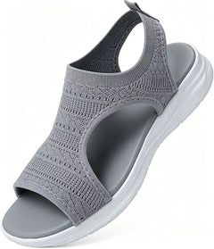 Happy™ FlatSandals: Ademend Open-Tenen Comfortabele Platte Sandalen