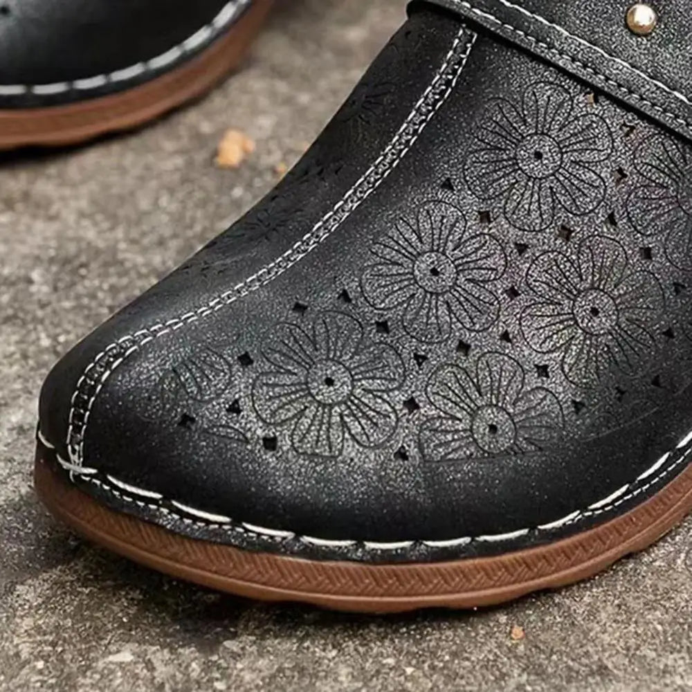Happy™ ChunkySandals: Stijlvol Gesloten Teen Platform Instap Sandaal Stevig Sandaal