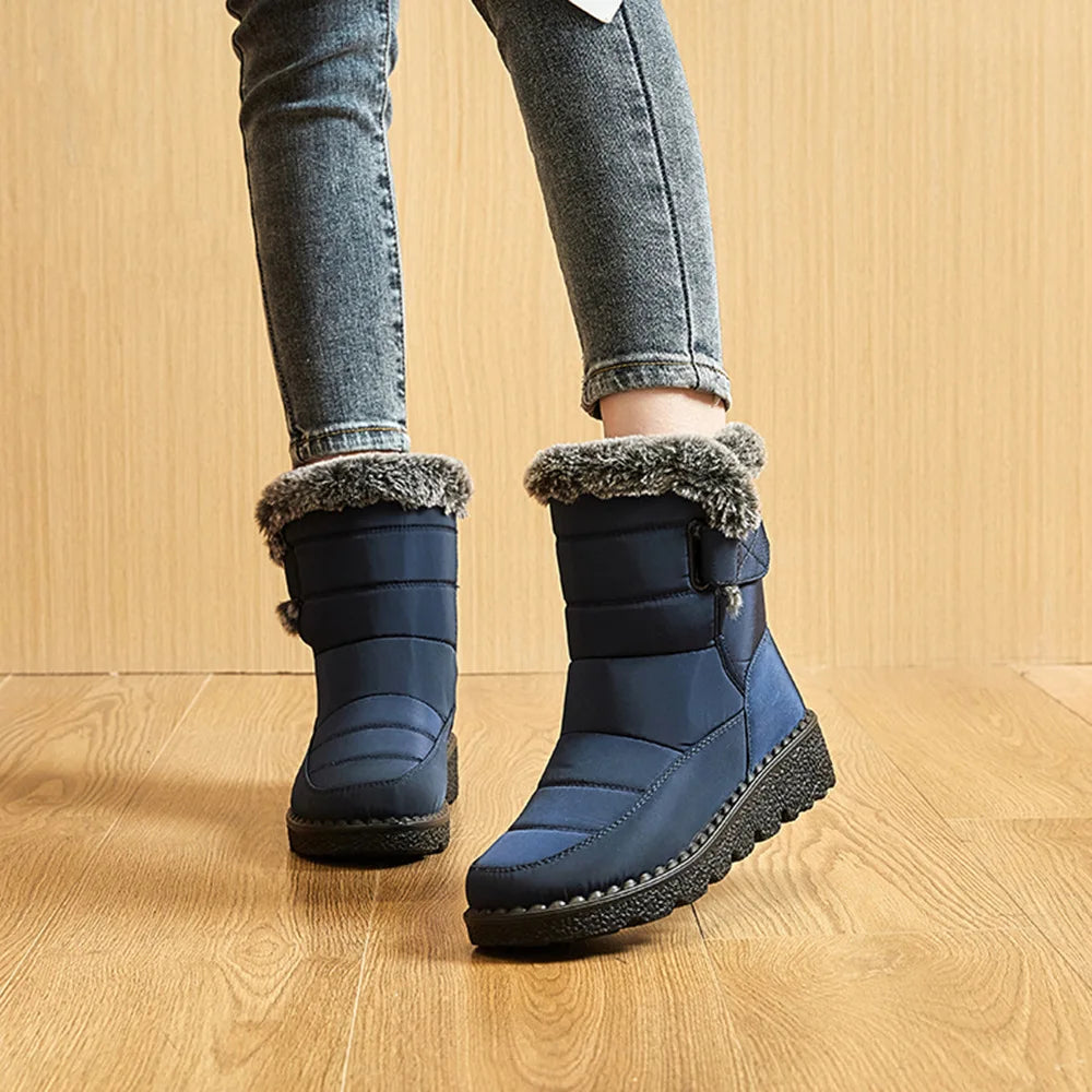 Icone™ PlatformBoots: Dames Warme Comfortabele Platform Laarzen