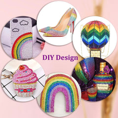Kletshuts™ FlatRhinestones: Levendige Creatieve DIY Hars Platte Rhinestones