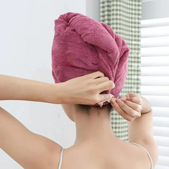 Icone™ HairTowel 1+1 GRATIS: Ultra-Zachte Gezwind-Drogende Haarhanddoek Voor Eenvoudige Doucheverzorging