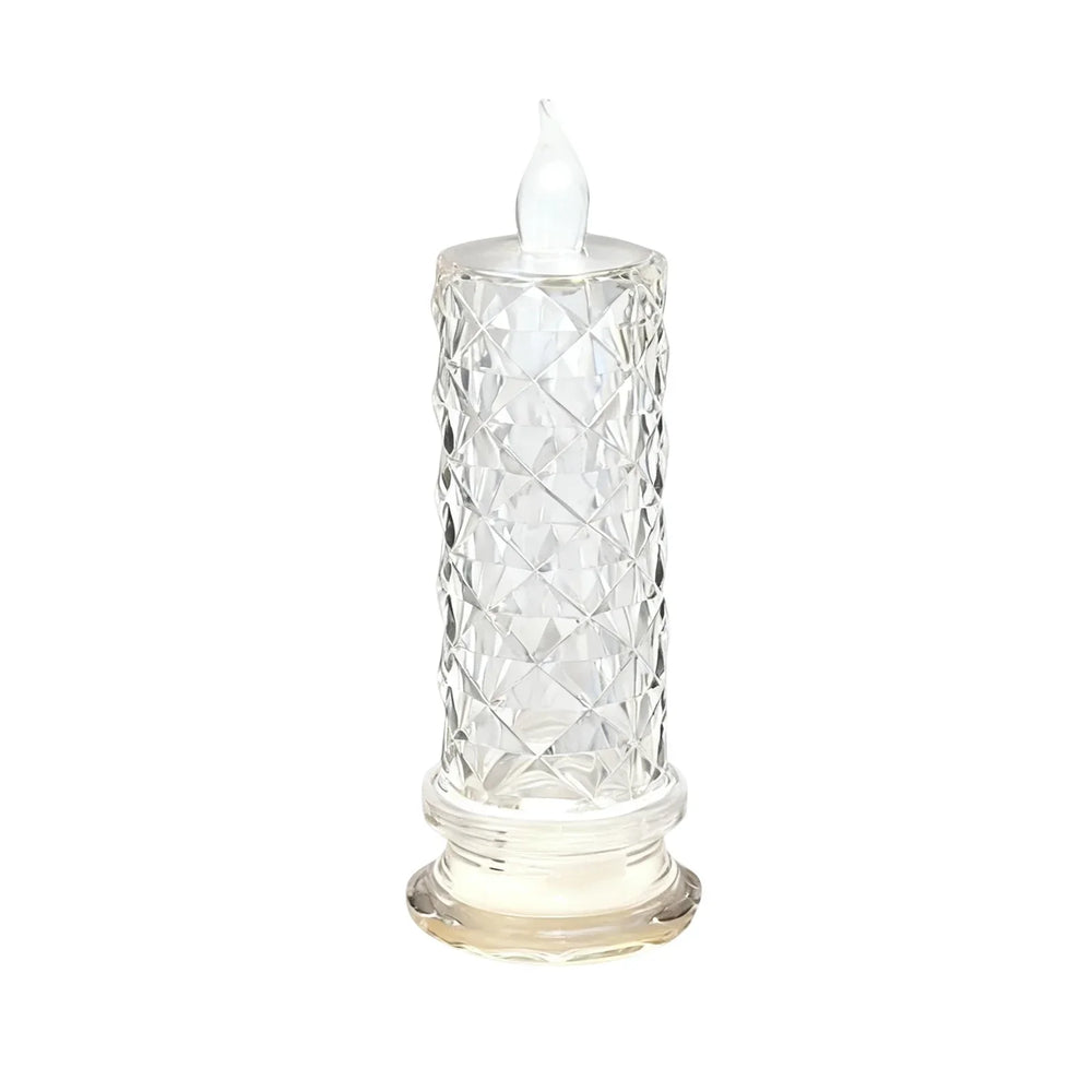 Ledsen™ CrystalCandle 1+1 GRATIS: Elegant Kristal Kaars Geïnspireerd LED Tafel Licht