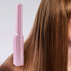 Rose® CompactComb 1+1 GRATIS: Stijlvolle Draagbare Oplaadbare Snelle Styling Compacte Kam