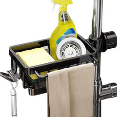 Globetrek° DrainShelf: Ruimtebesparende Kraanafvoer Rek Keuken Gootsteen Organizer Plank