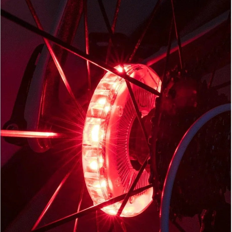 Ledsen™ HubLight: Helder RGB Verlichting Verhoogde Zichtbaarheid Hublicht Voor Fiets