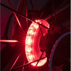 Ledsen™ HubLight: Helder RGB Verlichting Verhoogde Zichtbaarheid Hublicht Voor Fiets