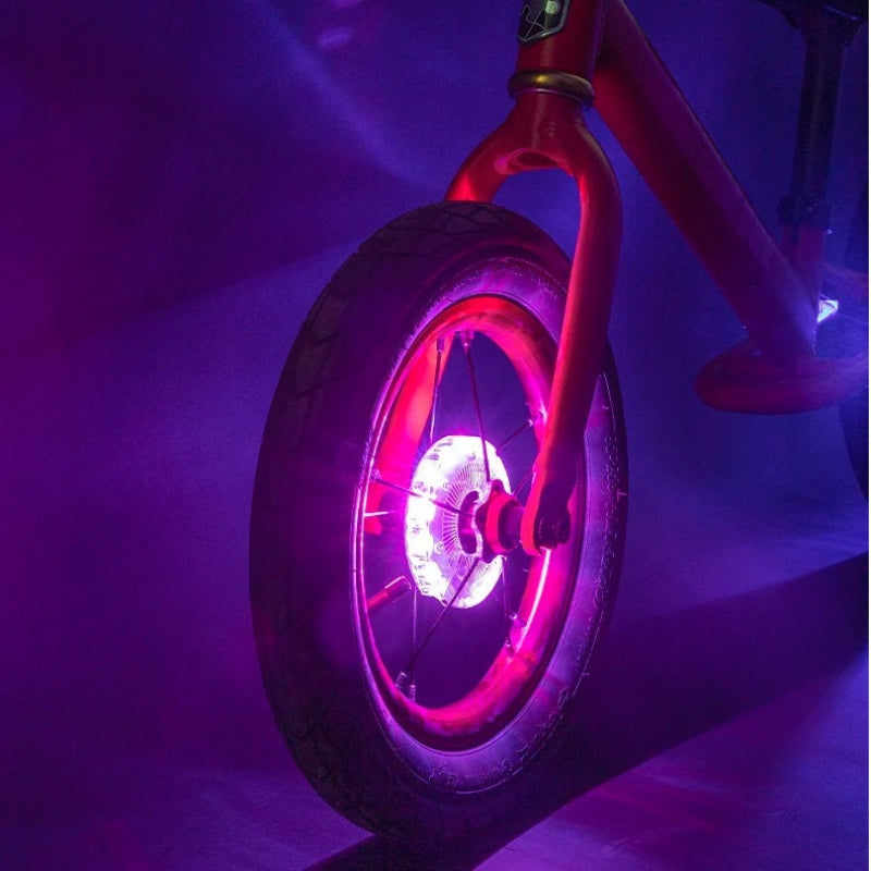 Ledsen™ HubLight: Helder RGB Verlichting Verhoogde Zichtbaarheid Hublicht Voor Fiets