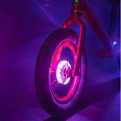 Ledsen™ HubLight: Helder RGB Verlichting Verhoogde Zichtbaarheid Hublicht Voor Fiets
