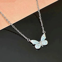 Jewelance™ GlowingButterfly 1+1 GRATIS: Mode Gloeiend Vlinder Ketting En Armband Set