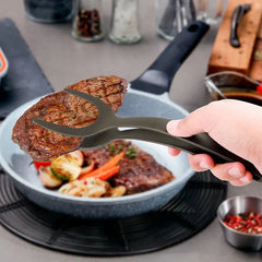 Globetrek° SpatulaTongs 1+1 GRATIS - Eenvoudige Flipper 2 In 1 Spatel En Tang Keukengereedschap