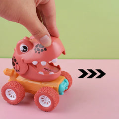 Kletshuts™ DinosaurToy: Leuk En Gemakkelijk Terugtrekken Ontwerp Auto Dinosaurus Speelgoed