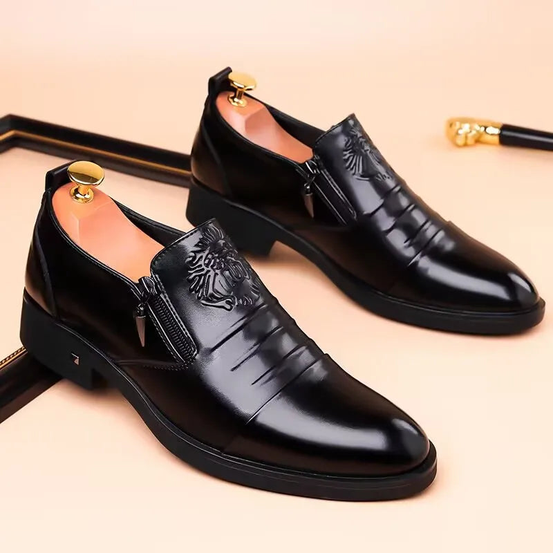 Happy™ BusinessShoes: Klassieke Heren Puntige Neus Formele Bedrijf Schoenen