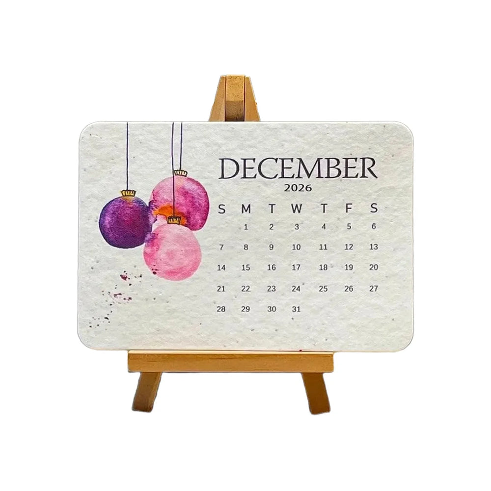 PaperSeeds: Milieuvriendelijk Liefde 2026 Papier Zaad Kalender