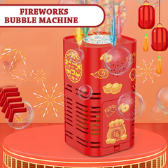 Kletshuts™ BubbleFireworks: Sprankelende Magische Vuurwerk Bellenmachine