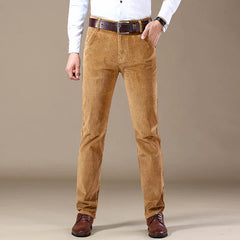 Icone™ ClassicPants: Heren Toevallig Slank Fit Klassieke Broek