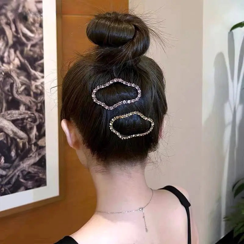Rose® BlingClips - Strass Bling Snap Haarclip Barrettes