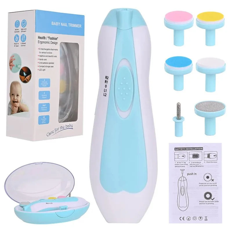 Kletshuts™ NailFile 1+1 GRATIS: Accu-Geëxploiteerd Teder Baby Nagelvijl Set