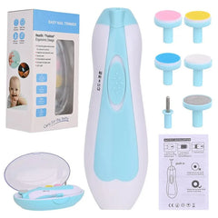 Kletshuts™ NailFile 1+1 GRATIS: Accu-Geëxploiteerd Teder Baby Nagelvijl Set