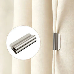 GlideHold® CurtainHolders 2+2 GRATIS: Elegante Minimalistische Magnetische Gordijnhouders
