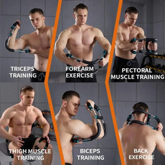 PowerGrip: U-Vormig Volledig Body Spier Opbouw Trainer Tool