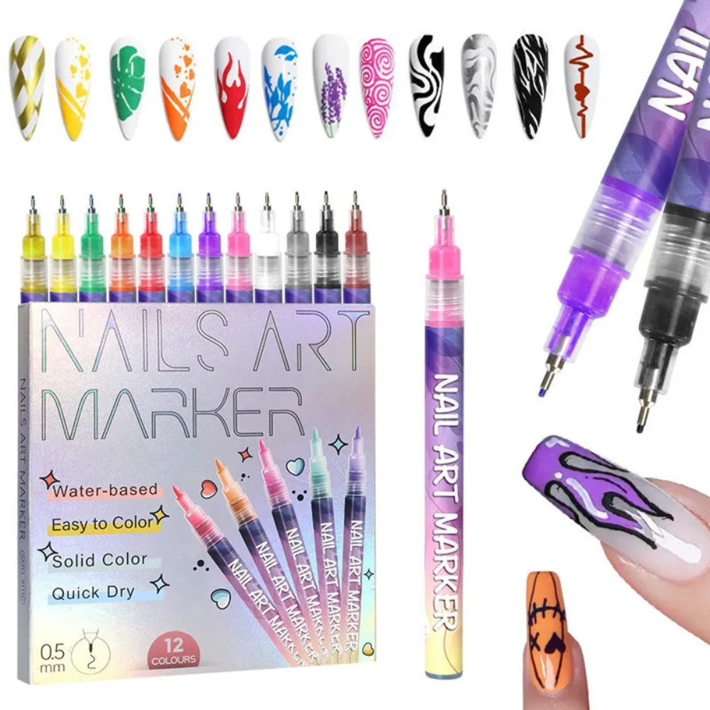 NailStyler™: Precisie Nagel Kunst Liner Gereedschap Kit Nagel Styler