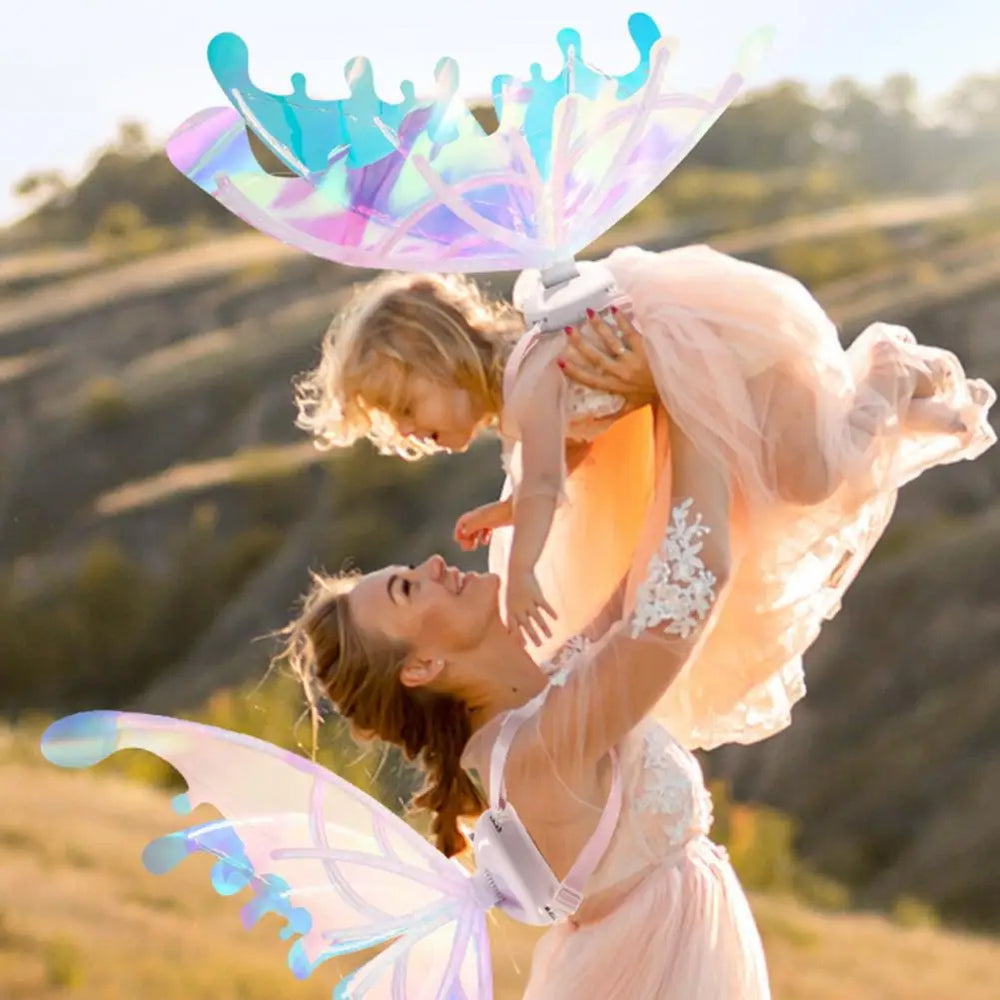 Kletshuts™ FairyWings: Elektrische Magische Vlinderfeeënvleugels Voor Kinderen