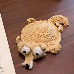 Globetrek° CrochetCoaster 1+1 GRATIS: Grappige Eekhoorn Haak Onderzetter