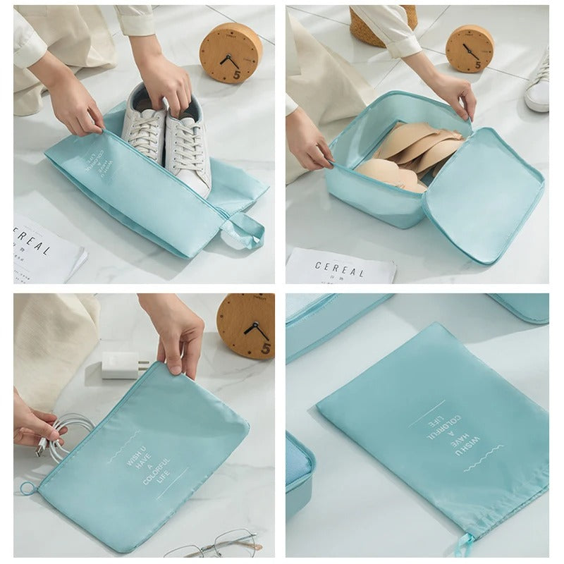 Icone™ TravelOrganizer 1+1 GRATIS: Waterdichte Reistas-Organizerset