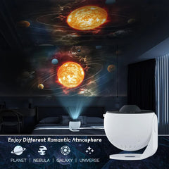 GalaxyProjector - 360° Roterende Galaxy Nacht Licht