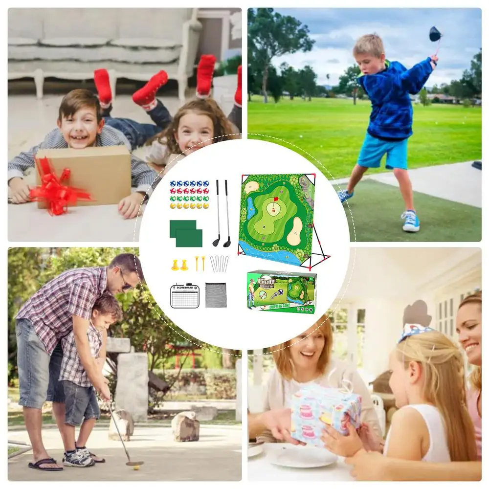 Kletshuts™ PortableGolf: Precisie Chippen En Putten Draagbaar Golf Voor Binnen En Buiten Spelen