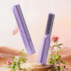 Rose® CompactComb 1+1 GRATIS: Stijlvolle Draagbare Oplaadbare Snelle Styling Compacte Kam