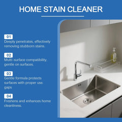Cleaner Pro° StainSolution 1+1 GRATIS: Zwaar-Plicht Multi-Oppervlak Vlekkenoplossing Met Schrobborstel