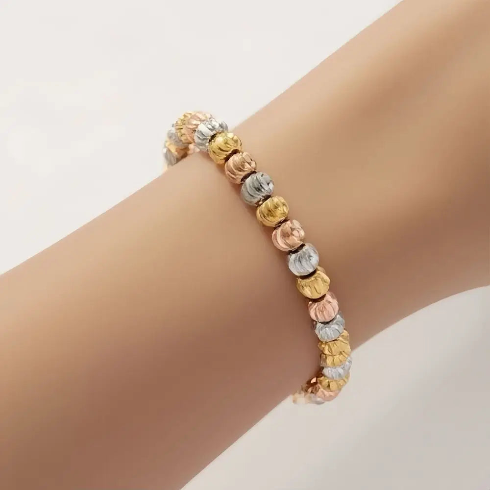 Jewelance™ AdjustableBracelet 1+1 GRATIS – Elegante Comfortabele Kralen Verstelbare Armband