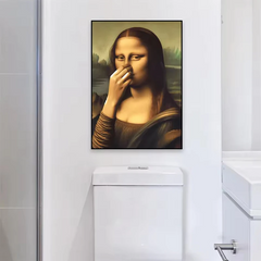 BathroomDecor™: Grappig Klassiek Kunst Badkamer Decor