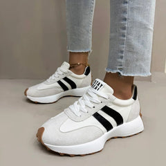 Happy™ PlatformSneakers: Stijlvolle Toevallig Lichtgewicht Platform Sneakers