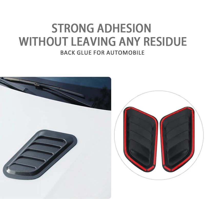 CarHood 1+1 GRATIS - Universele Auto Hood Scoop Decoratieve Ontluchten