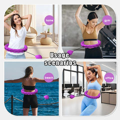 BodyHoop: Gewogen Taille Fitness Trainen Lichaam Hoepel