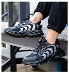 Happy™ SafetyFeet: Comfortabele Schoenen Met Reflecterend Ontwerp En Draaibare Gesp