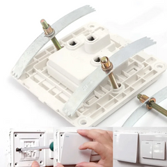 SocketFixer 5+5 GRATIS - Veilige Socket Pasvorm Eenvoudige Installatie Stopcontact Reparatie Beugel Fixer